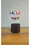 Vertical Striped Desktop Pen Holder - 3