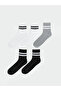 Timeless Clothing & Timeless Choices Striped Men's Socks 5-Piece Set - 2