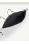 Women's Star Embroidered Chain Strap Portfolio Bag - 3