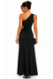 One-Shoulder Jesica Window-Detail Maxi Premium Dress - 3