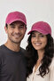 Unisex Dark Pink Washed Denim Outdoor Baseball Cap |   Adjustable Sports Cap - 5