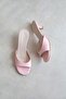 Denis Women's Heeled Wrinkled Leather Sandals - 2