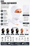 Unisex Windproof Winter Face, Ninja, Biker, Ski, Stretchy Fabric, Snow, Mask Balaklava