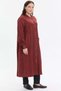Hakim Collar Draped Long Women's Shirt - 5