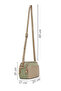 Women's Green Long Strap Crossbody Bag 26Pbd249114 - 2