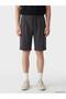 Relax Fit Embroidered Men's Shorts (S6) - 2