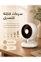مروحة مكتبية صغيرة بتدفق هواء قوي، قابلة للتعديل، سهلة الحمل، تصميم عصري مناسب للمكتب وغرفة النوم والمنزل - 4