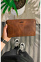 Genuine Leather Fingerprint Locked Handbag - 2