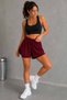 Women's Double Layer Shorts Leggings – High Waist Running, Fitness, Pilates, and Casual Sports Shorts - 6