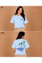 Unisex Oversize T-Shirt Tenni̇s 6 Printed 100% Cotton T-Shirt Comfortable Fit