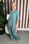 Pregnant Women's Pleated Banbu Pajama Set - 6