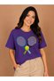 Unisex Oversize T-Shirt Tenni̇s 5 Printed 100% Cotton T-Shirt Comfortable Fit