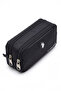 26063-26064-26066-260067 Two-Compartment Pen Holder Pencil Case Black - 4