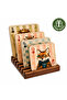 Wooden Coasters with Gift Stand, Set of 4 |   3 mm Mdf Uv Printed Decorative Coffee & Tea Coaster