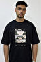 Gojo Satoru_16 Design Printed Oversize Black T-Shirt