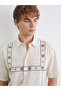 Nevavm Loose Fit Embroidered Men's Shirt with a Difference - 3