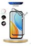 Honor X7e 5G 2026 Premium Nano Ceramic Full Glue Full Cover Matte Flexible 2 Pack Clear/Black - 4