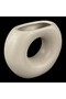 Cream Ceramic Vase 10 cm - 3