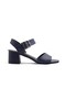 Genuine leather women's daily classic heeled shoes dd9785