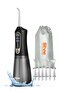 C6 Water Flosser for Teeth - Cordless, Portable, Rechargeable Oral Irrigator with 6 Jet Tips