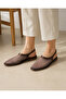 Nora Mesh Genuine Leather Daily Comfortable Fit Women's Slippers - 6