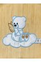11 X 12 cm Adhesive Cute Teddy Bear Motif Badge. 1 Piece - 3