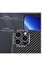 Personality Handsome Light Thin Carbon Fiber Pattern PC Phone case Compatible with iPhone 15 Pro - 3