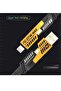 4-in-1 Convertible Metal Fast Data Cable – 65W Braided USB-C, USB-A, Multi-Charging Cable - 6