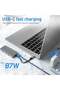 10-in-1 USB-C Hub Docking Station with 4K HDMI, 100W PD, USB 3.0, RJ45, SD/TF Card Reader - 6