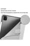 Case for iPad Pro 11 Inch 2021/2020 with Pencil Holder Slim Trifold Stand Protective Cover (Grey) - 3