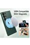 Magnetic Clear Case for Samsung Galaxy S23 Ultra with Camera Lens Protector Magsafe Compatible Electroplated Soft TPU Shockproof Anti-Scratch Phone Case - 4