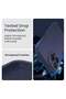 Silicone Case for iPhone 15 Pro Max, Camera Protection, 2 Screen Protectors, Navy Blue - 4