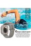 4 Pack Sport New Silicone Band Compatible with Apple Watch Ultra Ocean 42/44/45/49mm Strap for iWatch Series Ultra 8 7 6 5 SE - 2