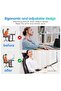 Laptop Stands, Multi-Angle Adjustable Laptop Holder Stand for Desk, Aluminum Ergonomic - 3
