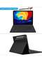 Samsung Galaxy Tab S8+/S7 FE/S7+ 12.4” Keyboard Case - Magnetic Detachable, Black - 3