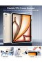 iPad Air 13 Inch Case for 2025/2024 M3 & M2 Models – Slim Protective Cover with Built-In Pencil Holder - 6
