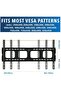 TV Stand/Television Stands for 40-70 Inch TV. Wall Mount TV Stand with Rugged Double Arm Bracket - 4