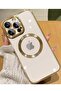 Magnetic Matallic Glossy Clear for iPhone 14 Pro Max Case with Full Camera Cover