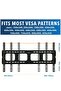 Large Tilting TV Wall Mount Bracket | 42-80 Inch | 220 Pound Capacity | VESA Compatible - 4