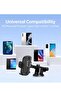 Car Phone Holder, Air Vent Mount, Dashboard Phone Holder Auto Suction Cup for Windshield/Smooth Desktop/Tile Wall - 5