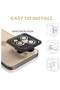 iPhone 14 Pro Max Camera Lens Protector, 9H Tempered Glass Camera Cover Screen Protector (Gold) - 5