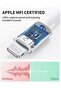 Headphone Adapter for iPhone [Apple MFi Certified], 2 in 1 Lightning to 3.5mm AUX Audio Dongle Charger Splitter - 3