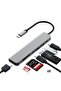 7-in-1 USB C Hub Docking Station with 4K HDMI, 100W PD, 3 USB Ports, TF/SD Card Reader