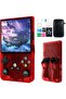 2025 R36MAX Retro Handheld Game Console - Red | 4.0 Inch IPS Screen, Linux System - 3