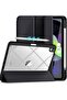 Smart iPad Air Case - Fits 6th Gen 11-Inch (2024), 5th & 4th Gen 10.9-Inch (2022/2020) - Black, Touch ID Support, Auto Wake/Sleep