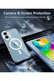 MagSafe Compatible Clear Case for iPhone 16 with Shockproof, Anti-Yellow & Anti-Scratch Design - 2