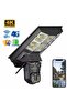 8MP Dual Lens Solar Streetlight Security Camera with 4G Connectivity - 4