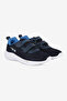 Women LISA V (N) Memory Foam Lace-Up Walking Shoes-Blue - 4