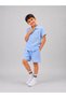 Boys' Summer Comfortable Fit (Muslin) Fabric Short Sleeve Shirt and Shorts Set - 2