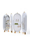 Jewelry Earrings Ring Mirror Foldable Jewelry Box Organizer and Standing Jewelry Stand - 5